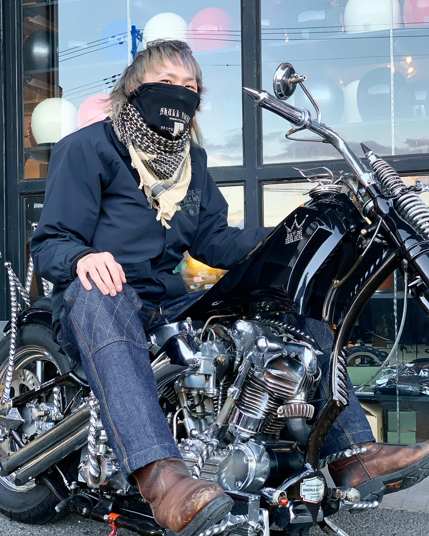 ウエストライドバイク防寒パンツ、バイカーパンツ、ウエストライド 
