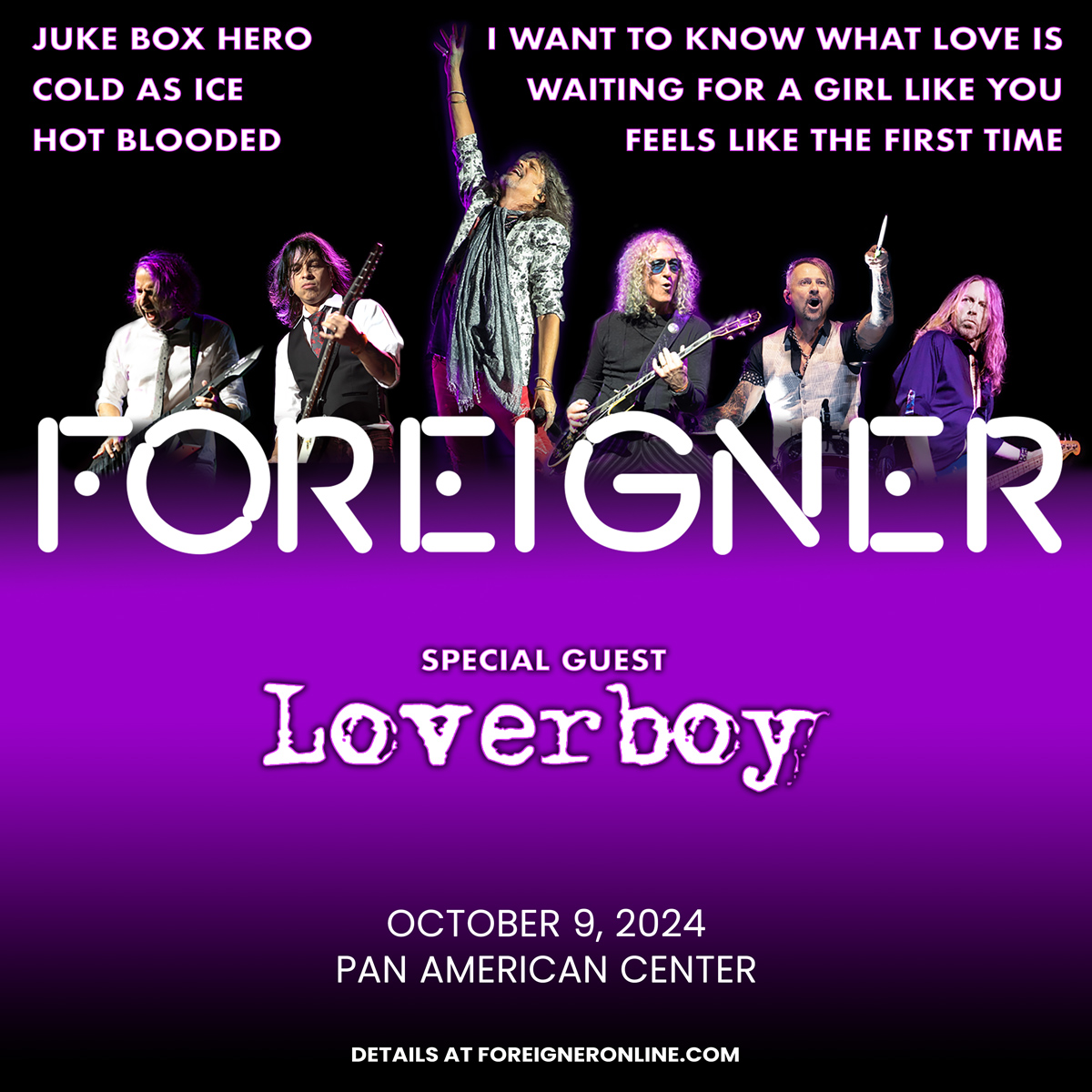 Foreigner's Farewell Tour extends into Fall 2024, featuring