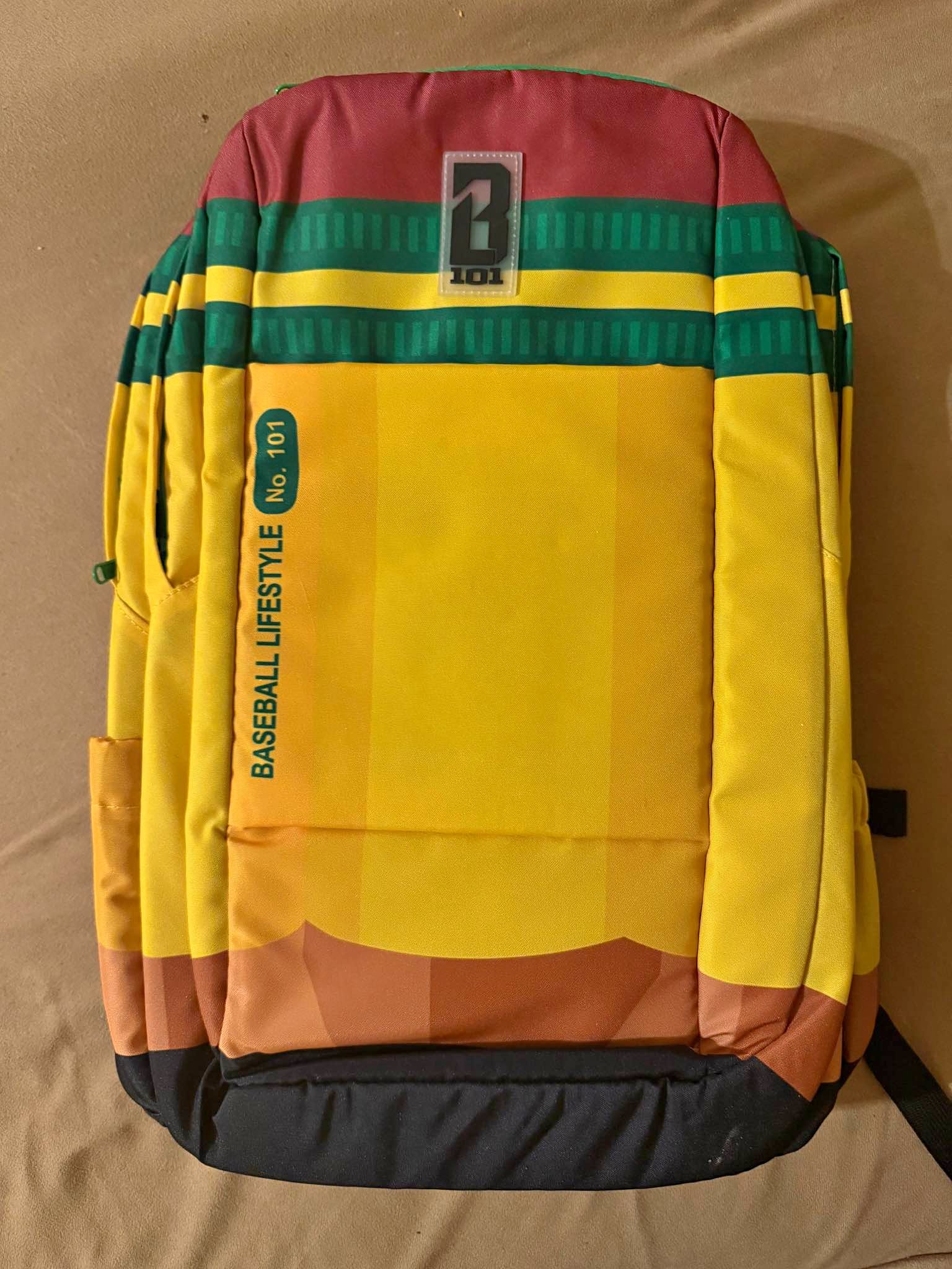Baseball Lifestyle 101 Pencil Bookbag - Backpacks - Bangor, Maine ...