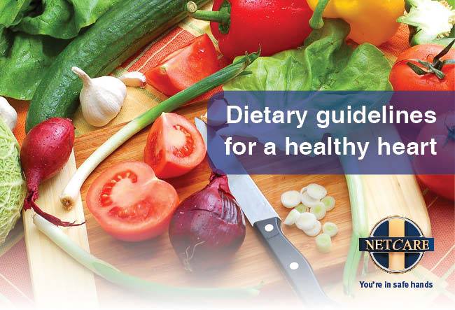 Netcare - Dietary guidelines for a healthy heart • Speak to your ...