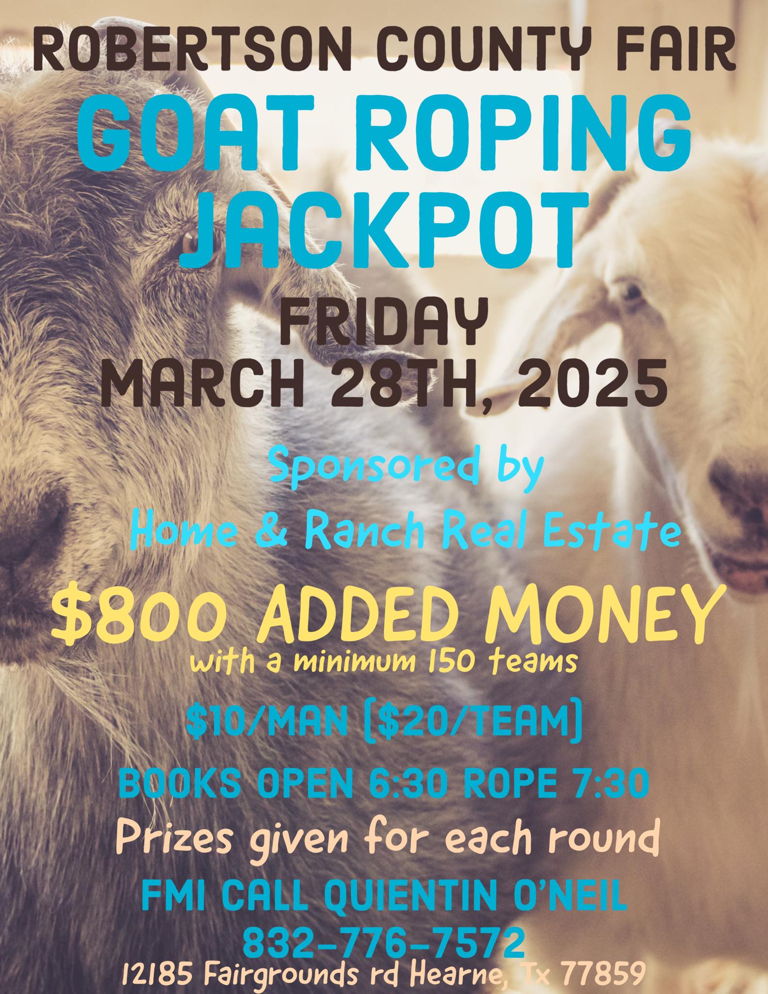 TEXAS GOAT ROPING | Facebook