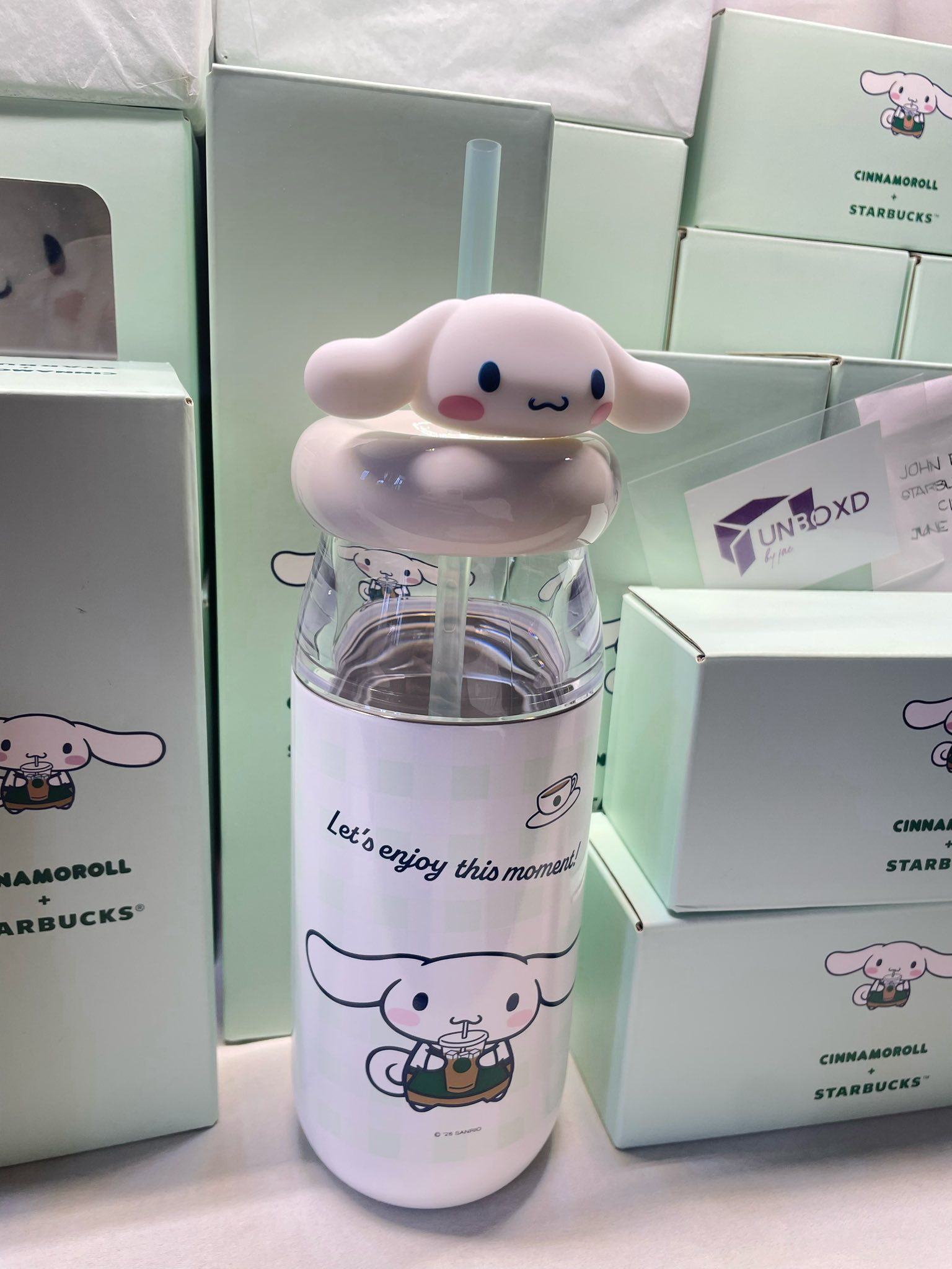 Sanrio mumu cinnamoroll jasmine green tea set
