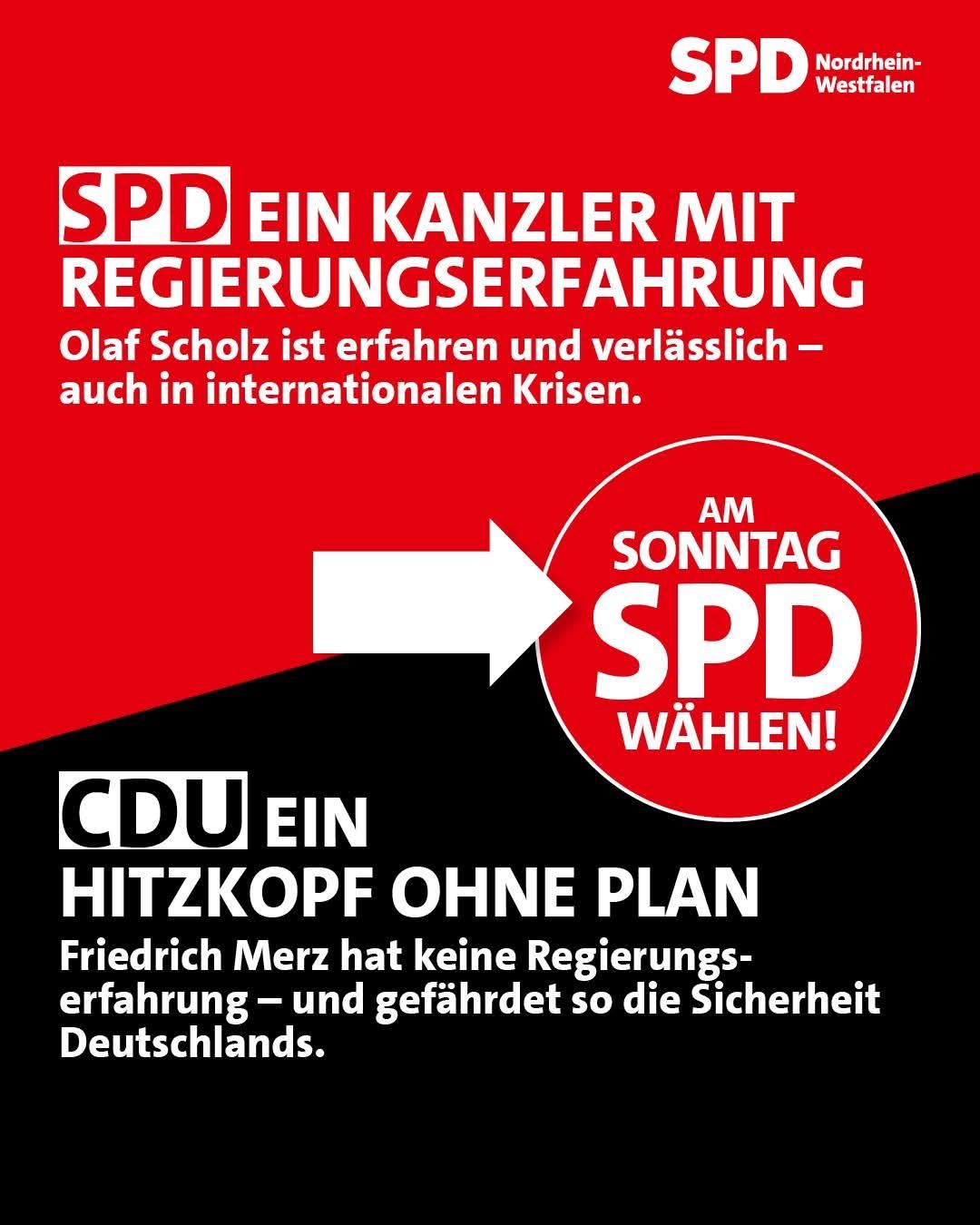 SPD - Gute Gründe am 23.02. euer Kreuz bei der SPD zu machen gibt es ...