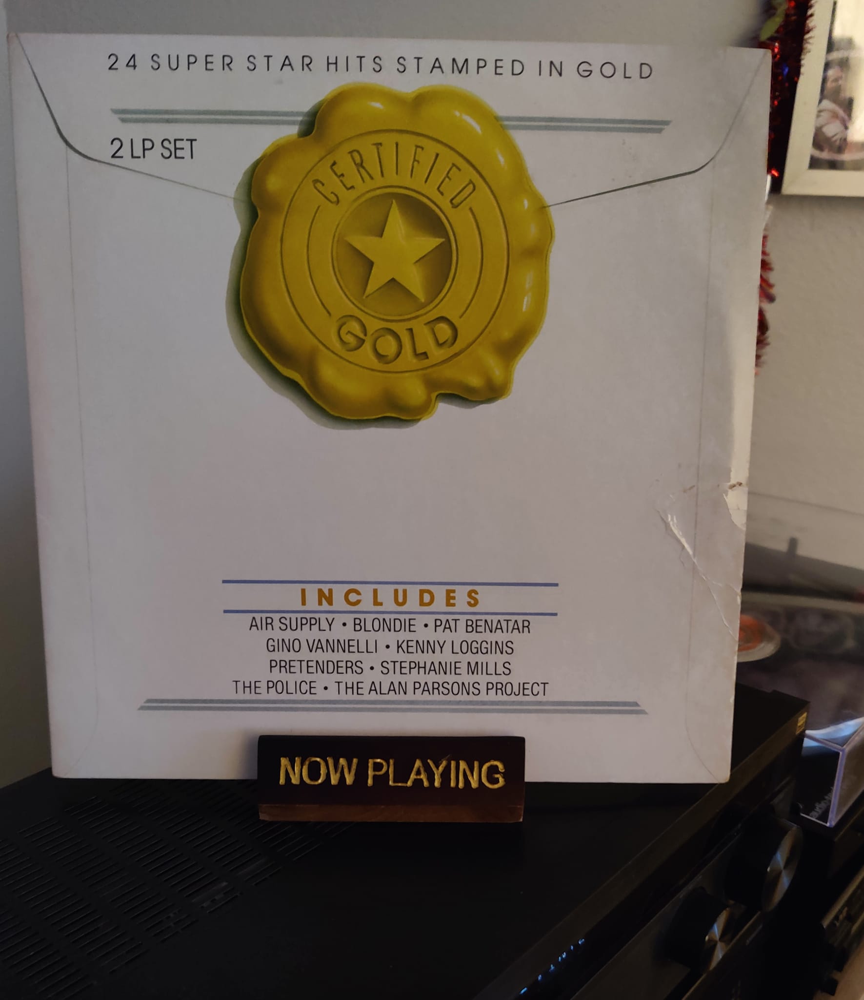 K-tel Certified Gold 2-LP set with 24 hits