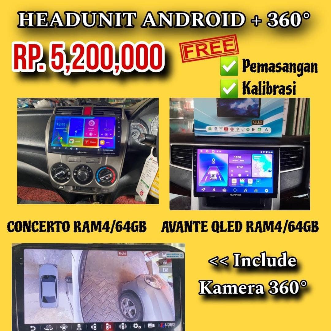 Tahun baru ganti headunit baru android include kamera 360 | 🎊🎄𝙋𝙍𝙊𝙈𝙊 ...