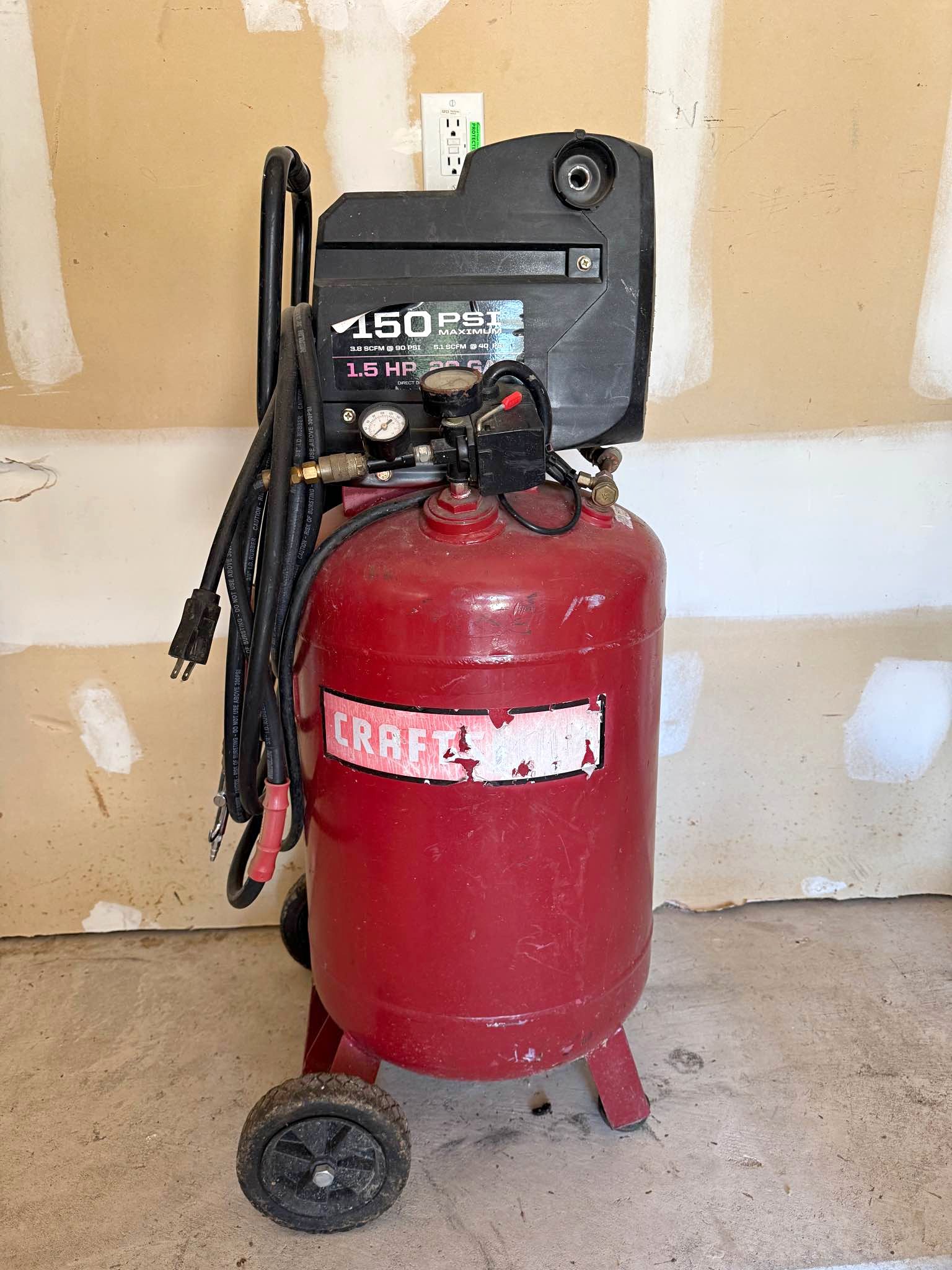 Craftsman Air Compressor 20 gallon - Air Compressors - Humble, Texas ...