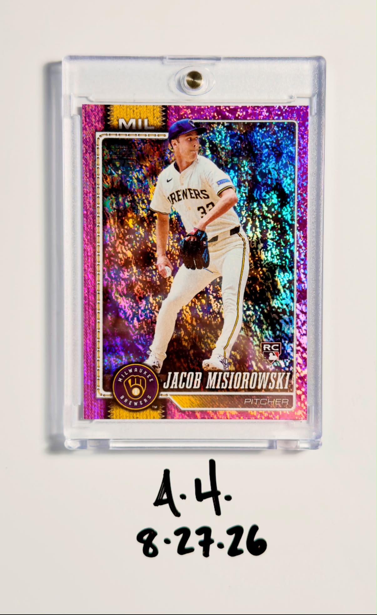 FIRST LOOK: Jacob Misiorowski's 1-of-1 Superfractor autograph