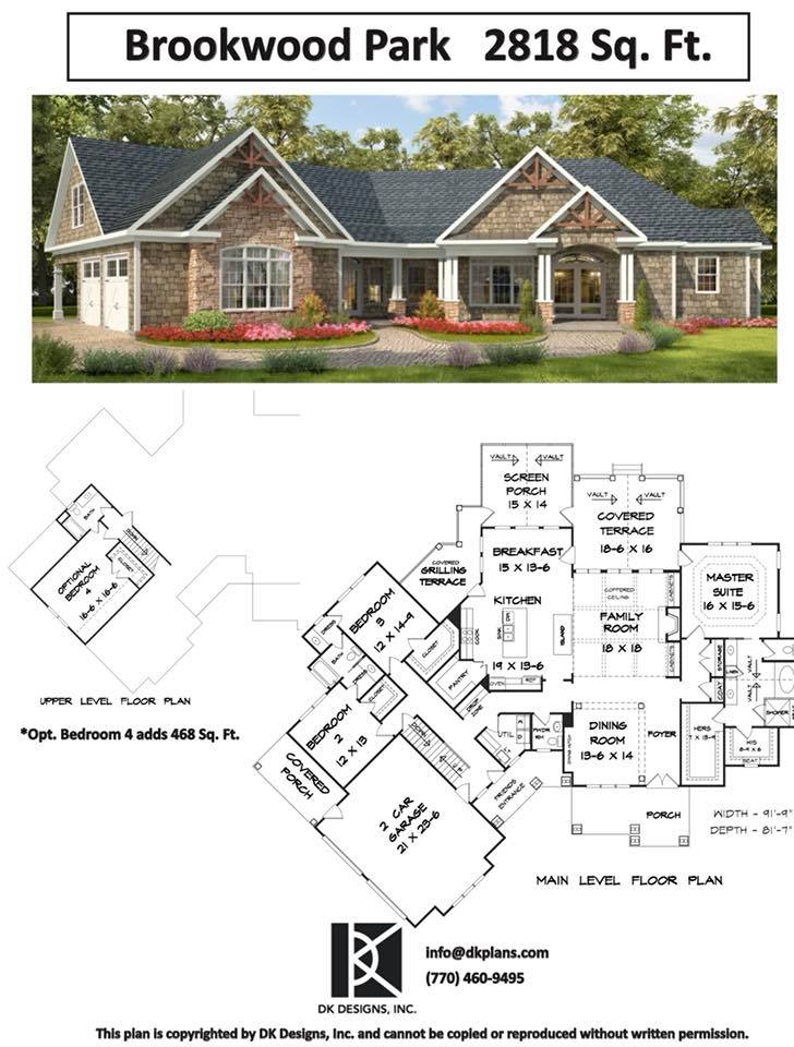 DK Designs Home Plans