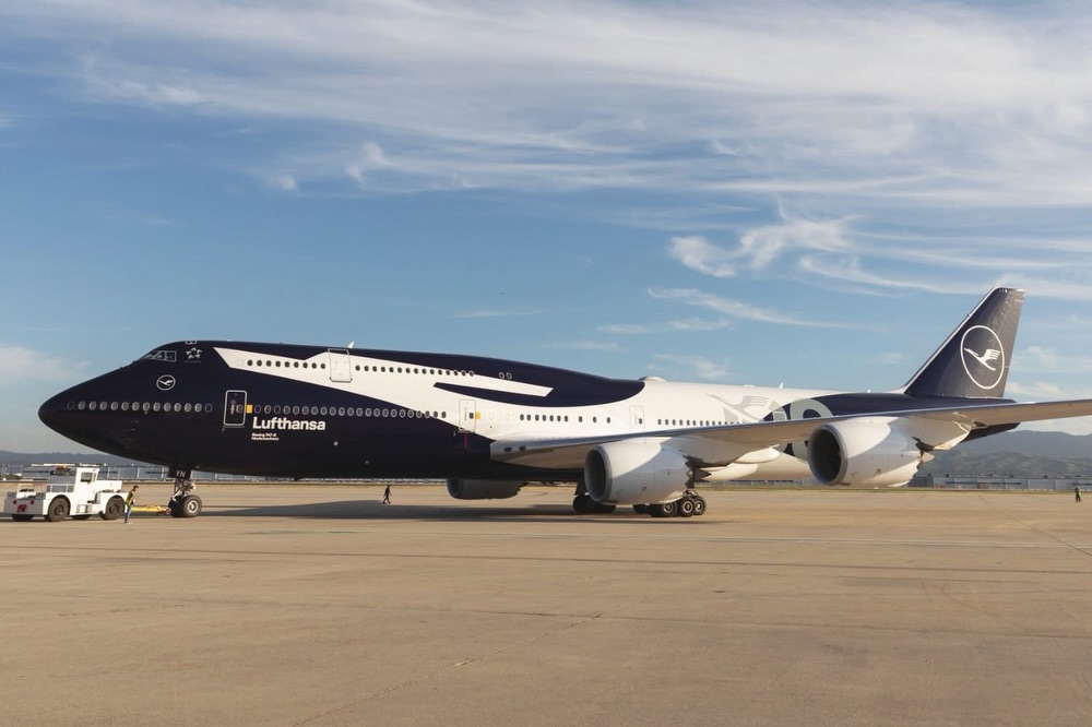 lufthansa has unveiled its sixth “100 Years” anniversary livery on