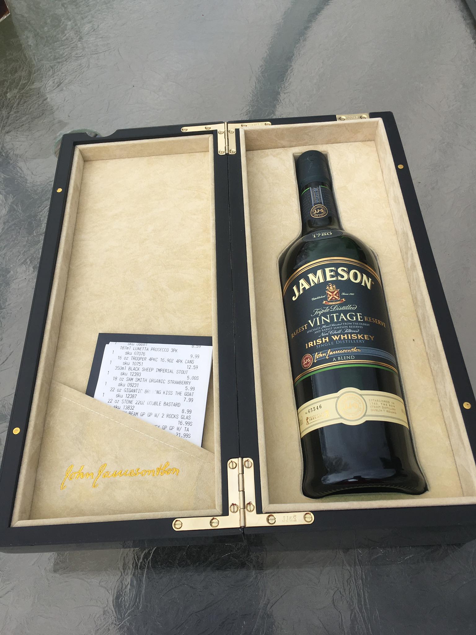 Jameson 1780 Special Reserve 12 Year from the 1980's