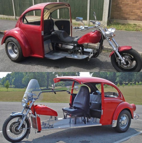 This JZR Beetleback is a fairly accurate clone of the iconic