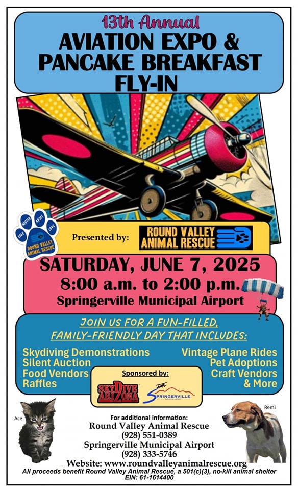 RV Aviation Expo June 7th,... - Round Valley Animal Rescue | Facebook