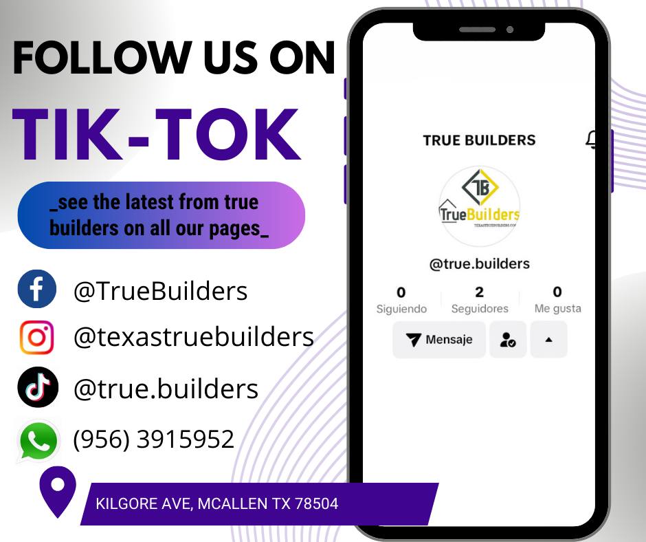 True Builders - FOLLOW US ON ALL OUR PAGES!! ⬇️⬇️...