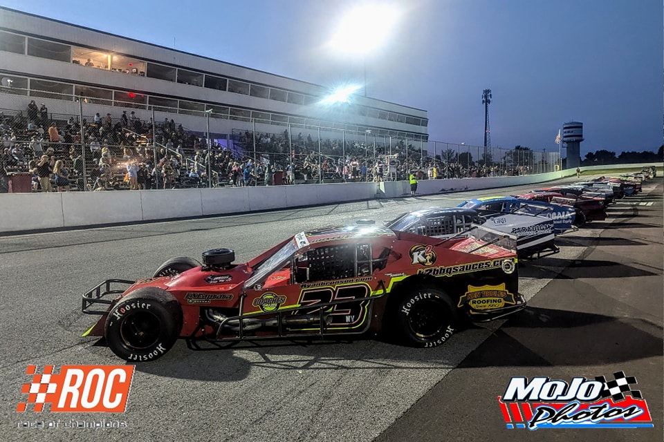 Race - We are about to go green at the Evans Mills Raceway Park for the ...