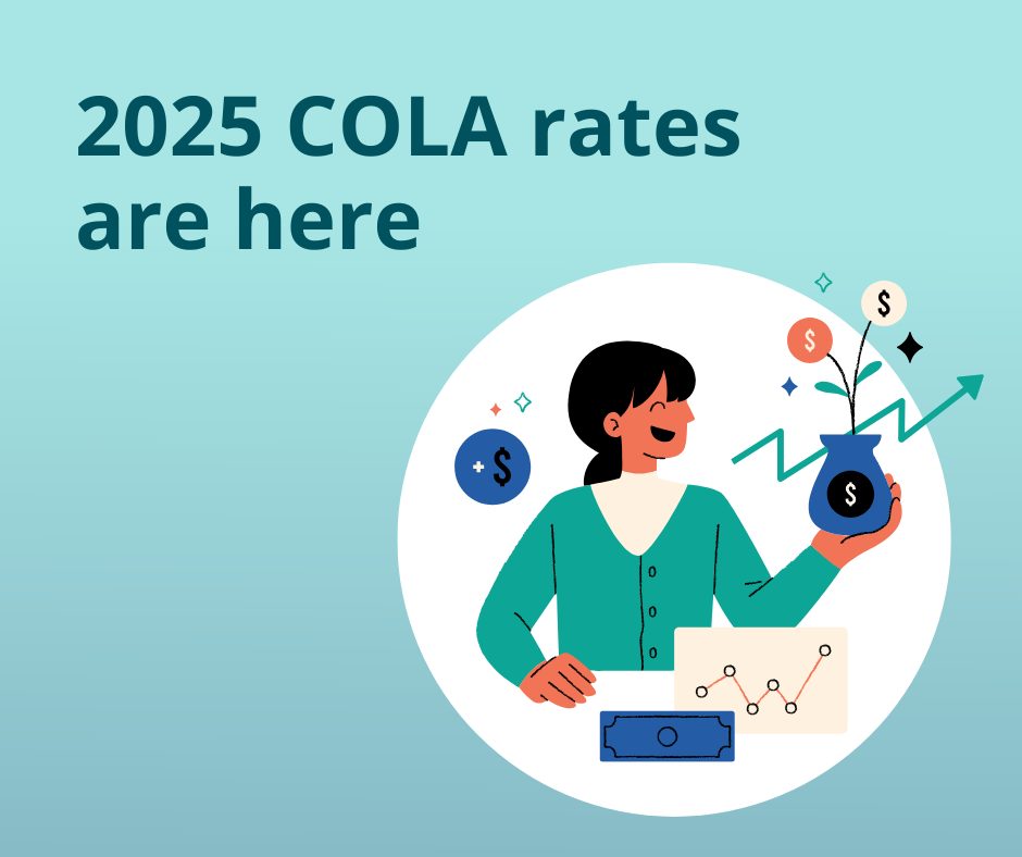 The 2025 COLA... - Retired Public Employees Council of WA | Facebook