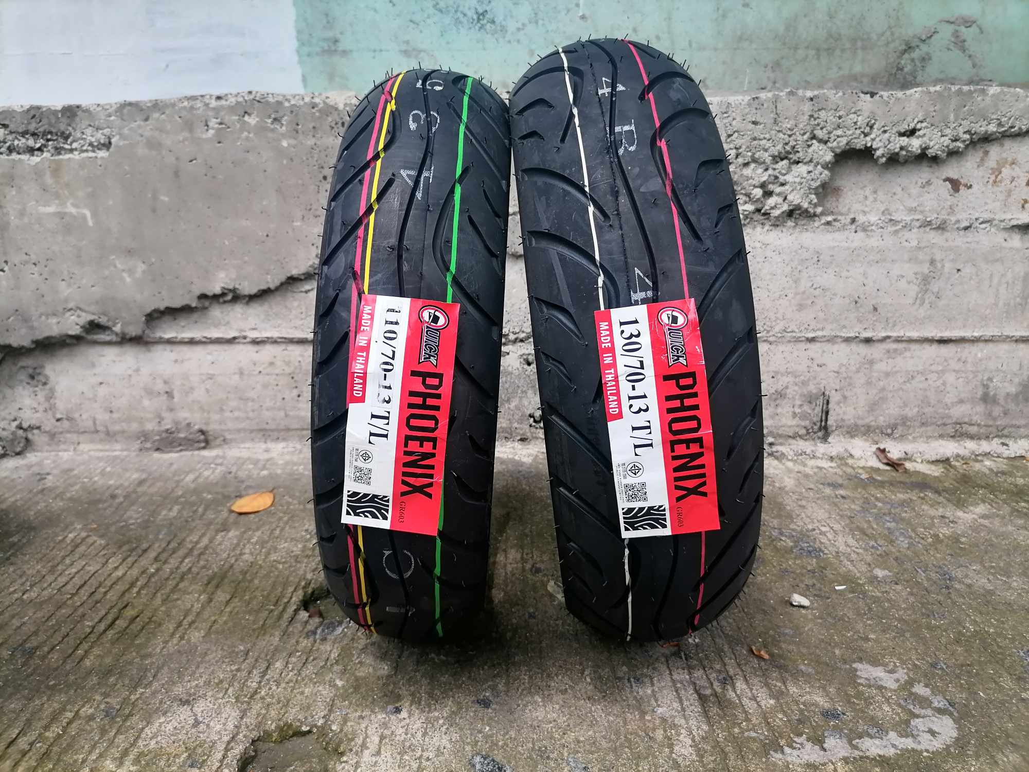 Quick Cruiser Sport on PCX 160 Size : Front 110/80-14 & Rear 130
