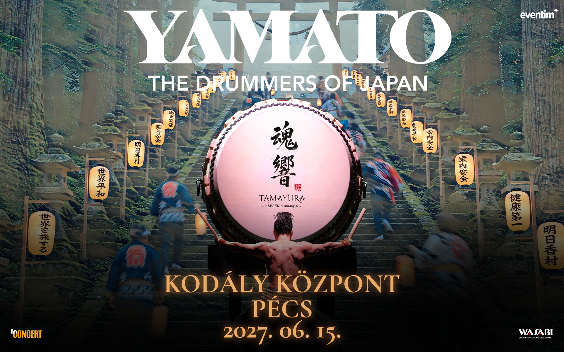 YAMATO the Drummers of Japan- Pécs