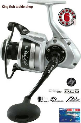 okuma azores saltwater spinning reel size 90 Blue Reels Azores 9000 Okuma Azores 5500