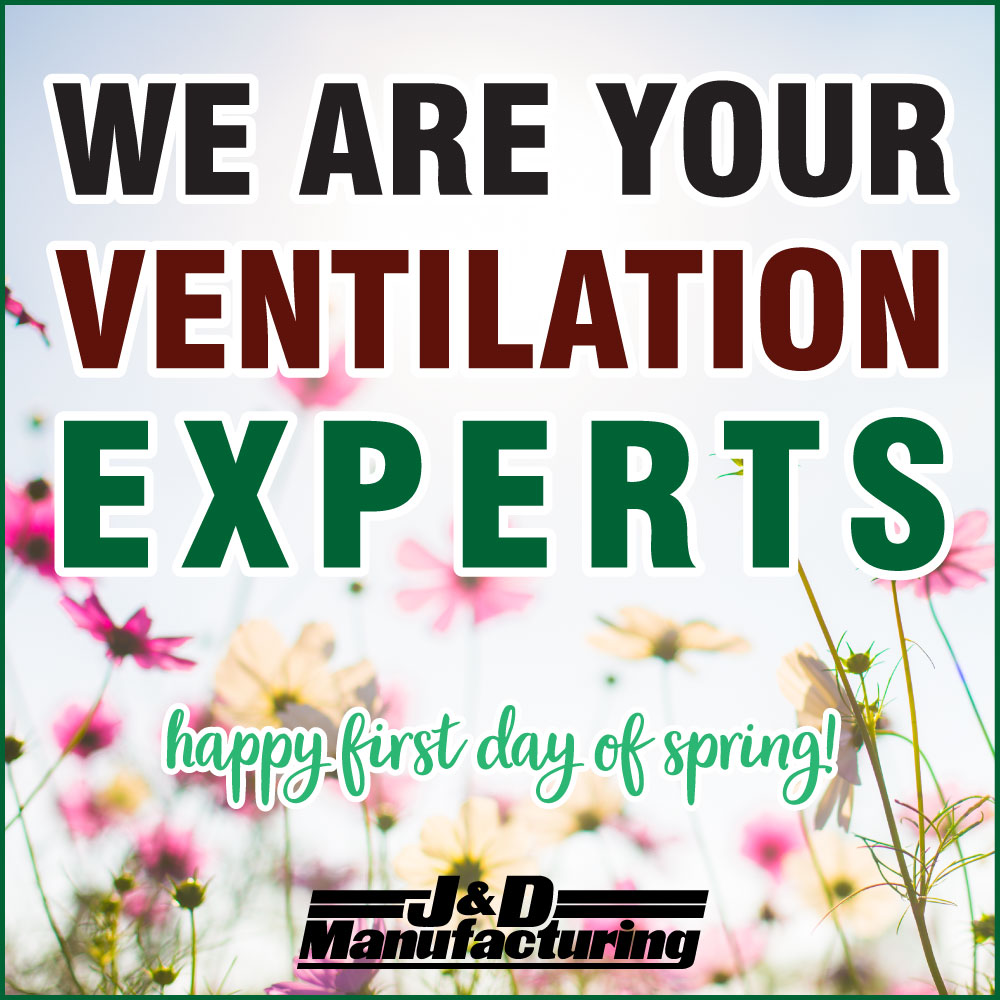 Happy first day of Spring! 🌷... - J&D Manufacturing | Facebook
