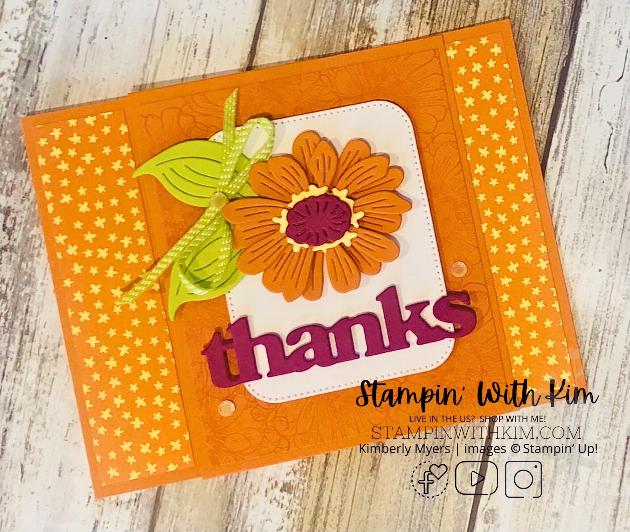 How to Make a Cut-out Z-fold Card with Aspens of Gratitude Paper