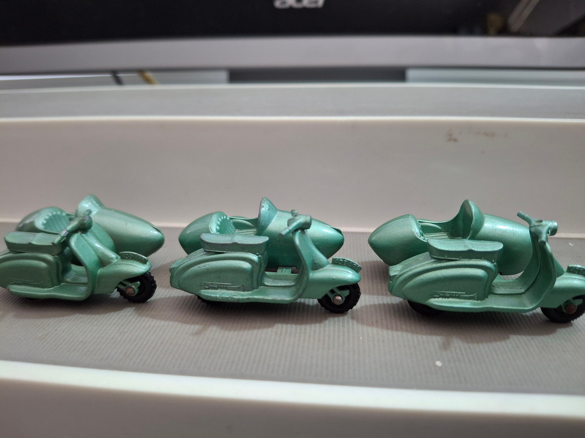 Lesney / Matchbox #36 1961 Lambretta with Sidecar
