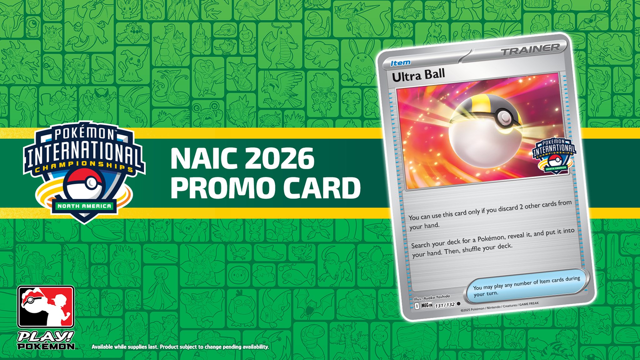 Welcome Kit, Promo Card & Playmat from the North America