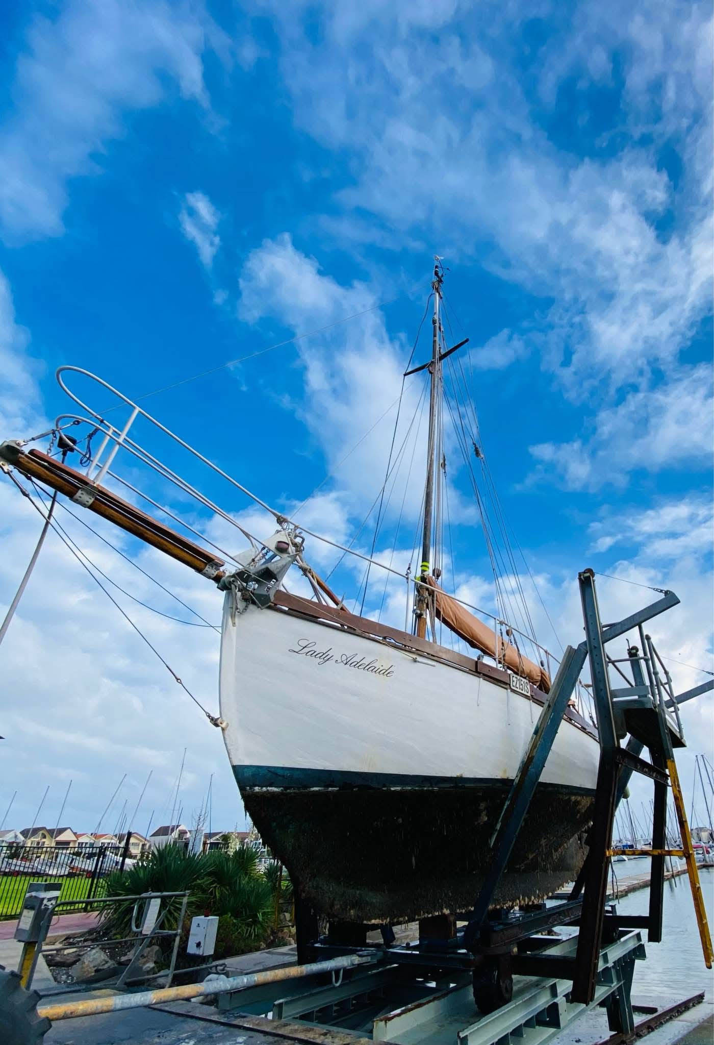Lady Adelaide – Classic Timber Gaff-Rigged Cutter (34.5’) | Liveaboard ...