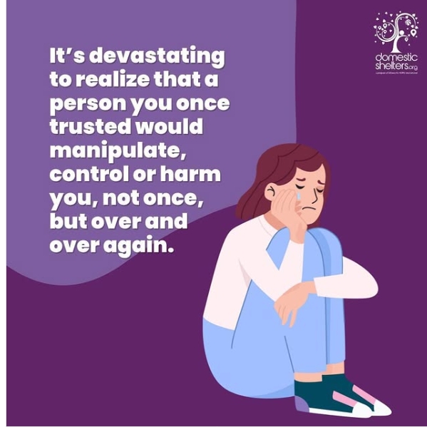 The Laurens - 💜Domestic violence is an insidious betrayal that deeply ...