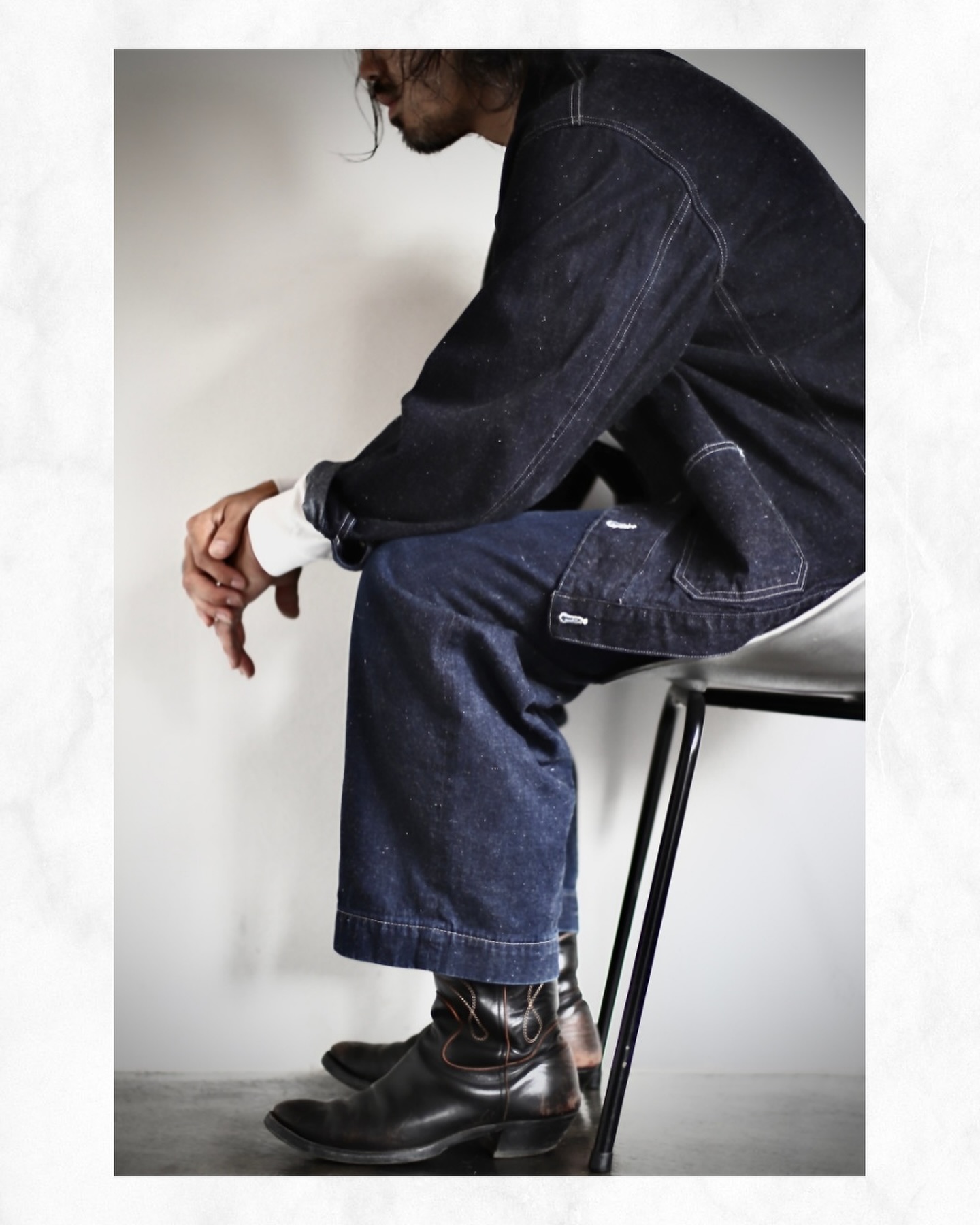 BSC UNIFORM denim short coverall（新品未使用】BSC Uniform Early 