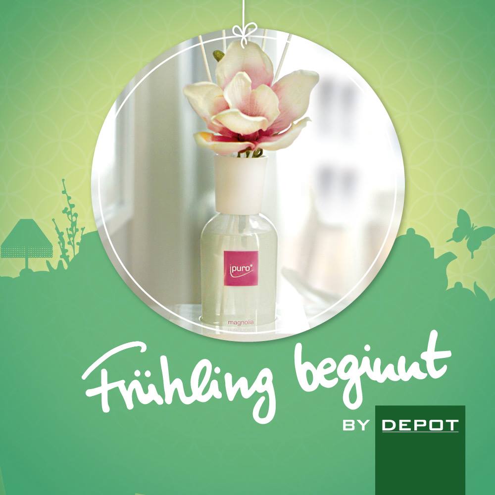 DEPOT - Frühling beginnt by DEPOT - holt Euch den tollen ipuro magnolia Frühlingsduft aus unserem TV Spot. Gleich los shoppen: www.depot-online.com