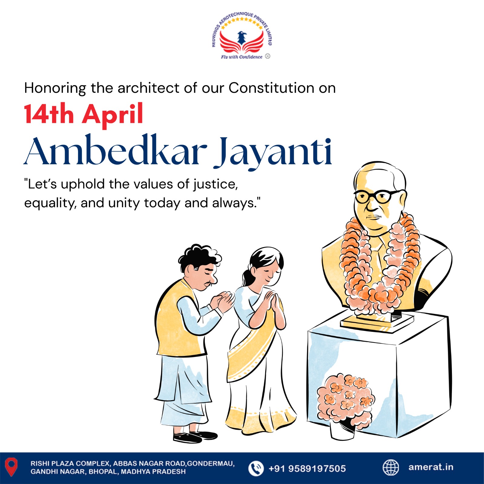 Redwings - 🌼 Honoring the Legacy of Dr. B.R. Ambedkar 🌼 Today, we ...