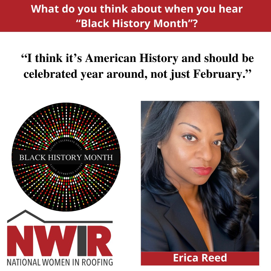 🎉🌟 Celebrating Black History... - National Women In Roofing | Facebook