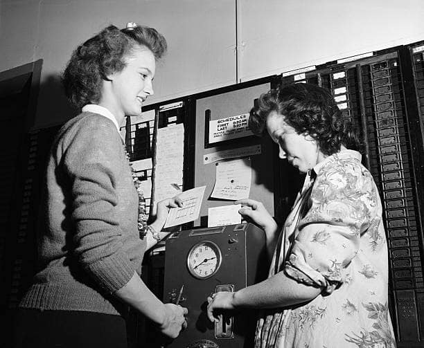1960s Memories by DoYouRemember.com | Clocking in at work , if you knew ...