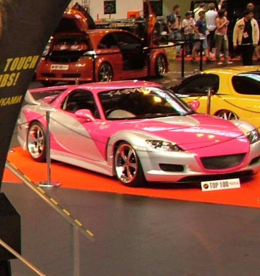 Here’s a Mazda rx7 with a Rx8 front... - Max Power Memories | Facebook