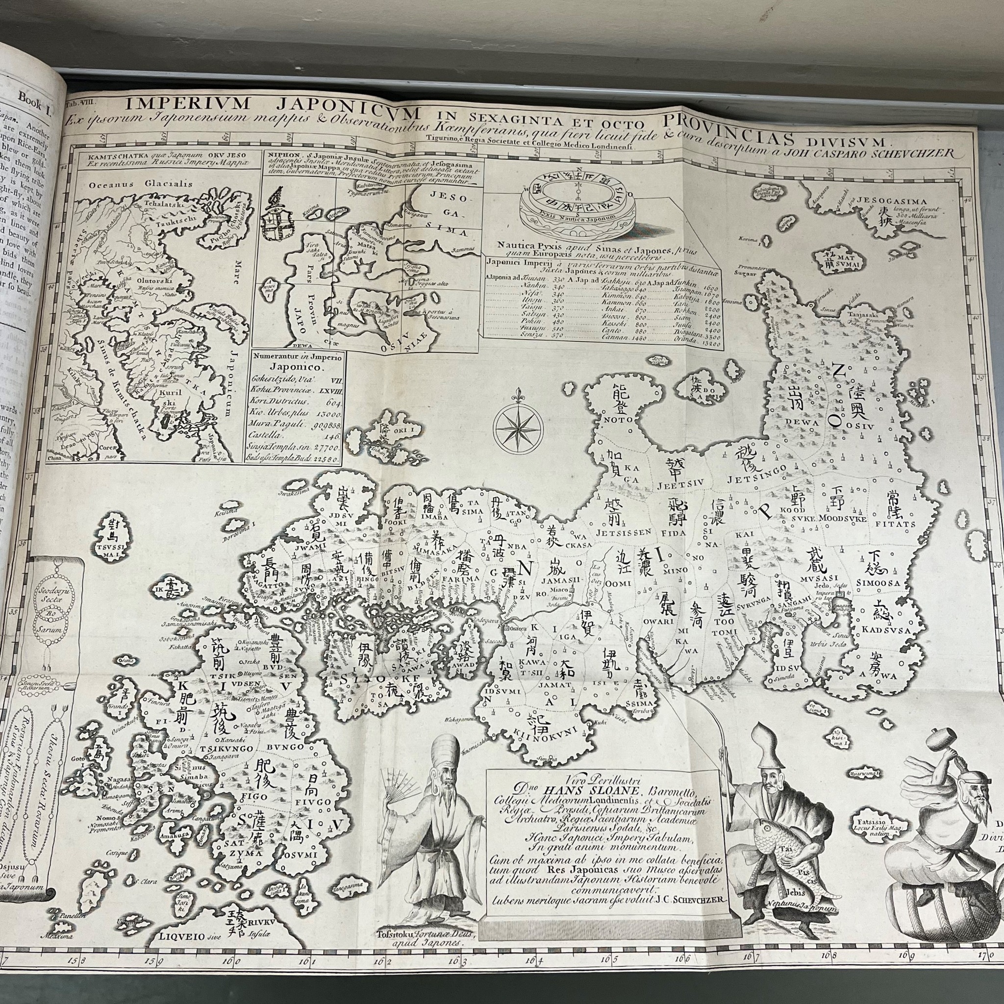 17th Century Map of Japan (1603)