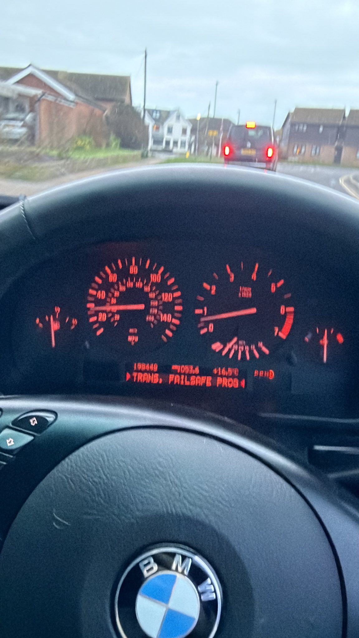 E39 540i auto transmission failsafe warning