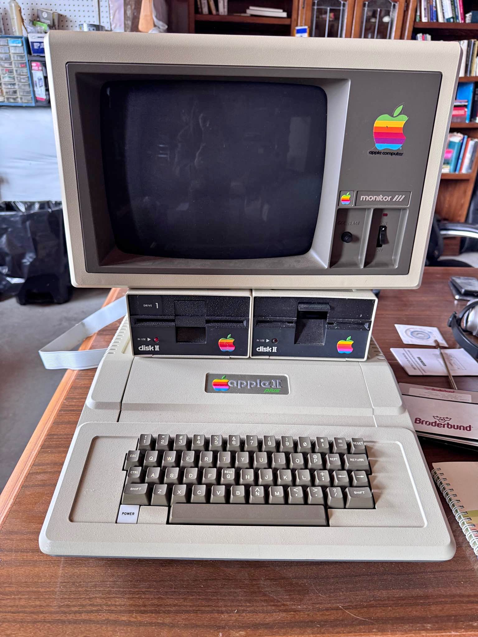 🔥 Vintage Apple II Plus Computer System – Fully Working 🔥 - Desktop ...