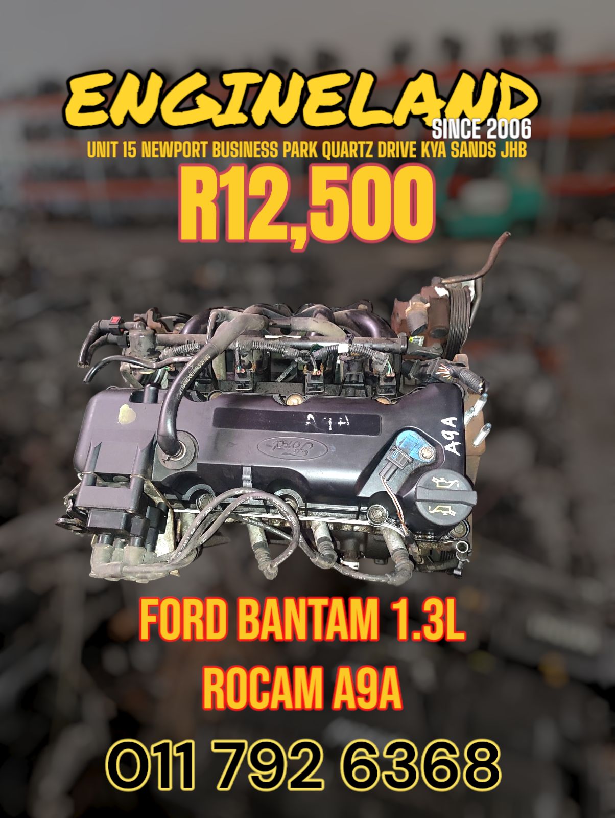 Ford bantam/Ikon/fiesta and Ka rocam family | Ford bantam 1.3l A9A ...