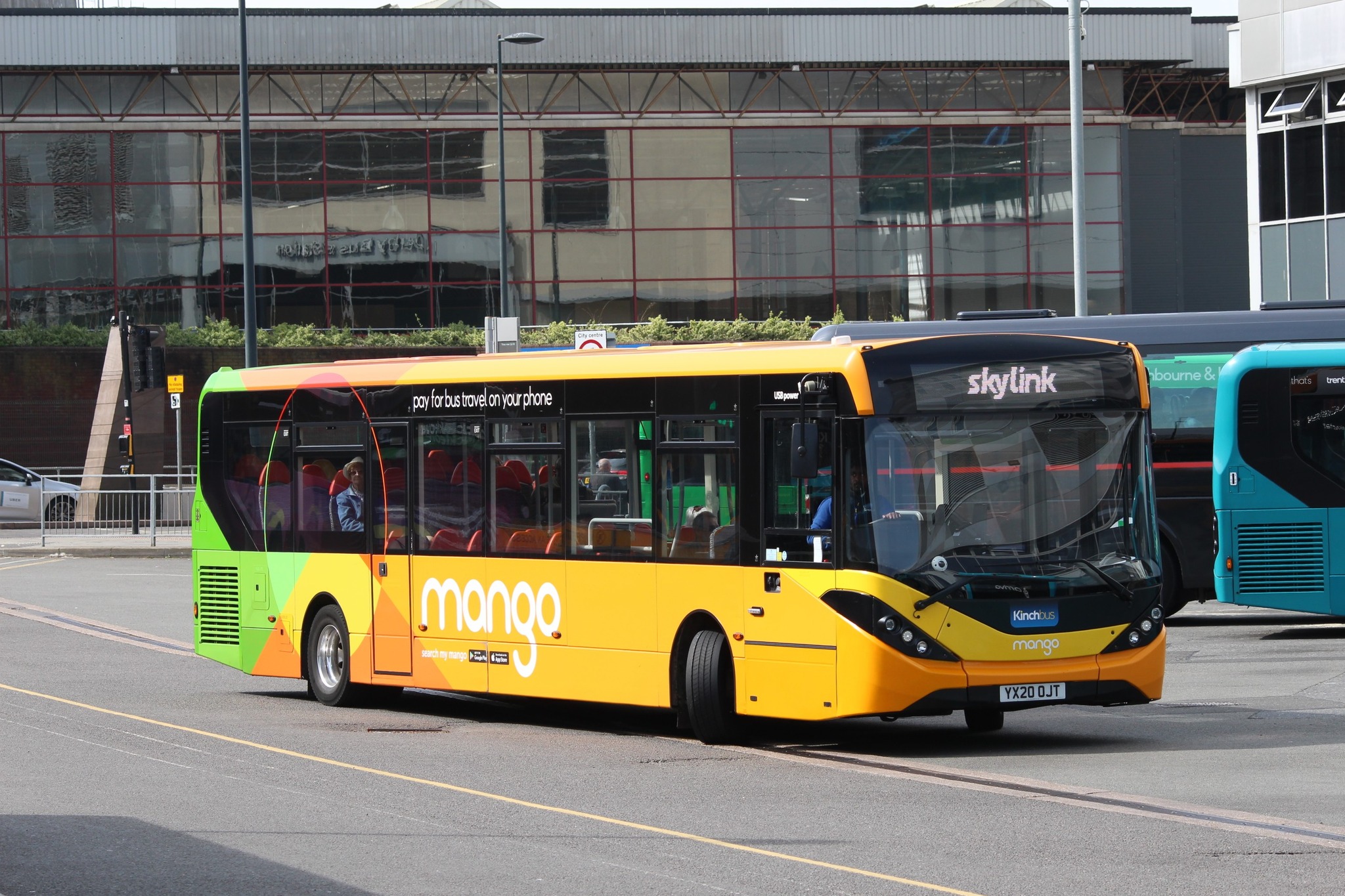 A very colourful selection of Trent Barton buses I photographed 