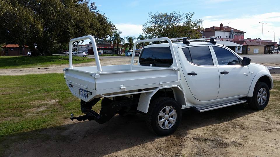 BMK Customs - Custom triton tradie tray we just finished....