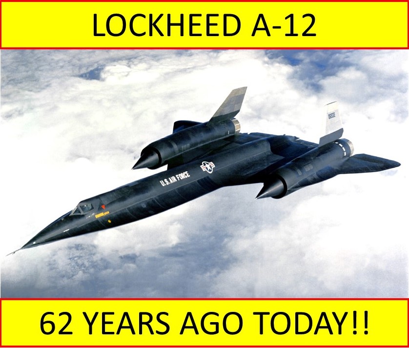 On this day in December 1990, the Lockheed A-12 arrived at the