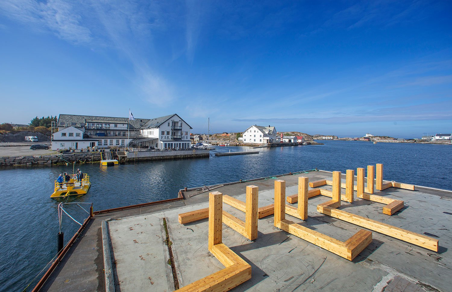 In the coastal town of Fedje, Norway,... - Architecture Lab
