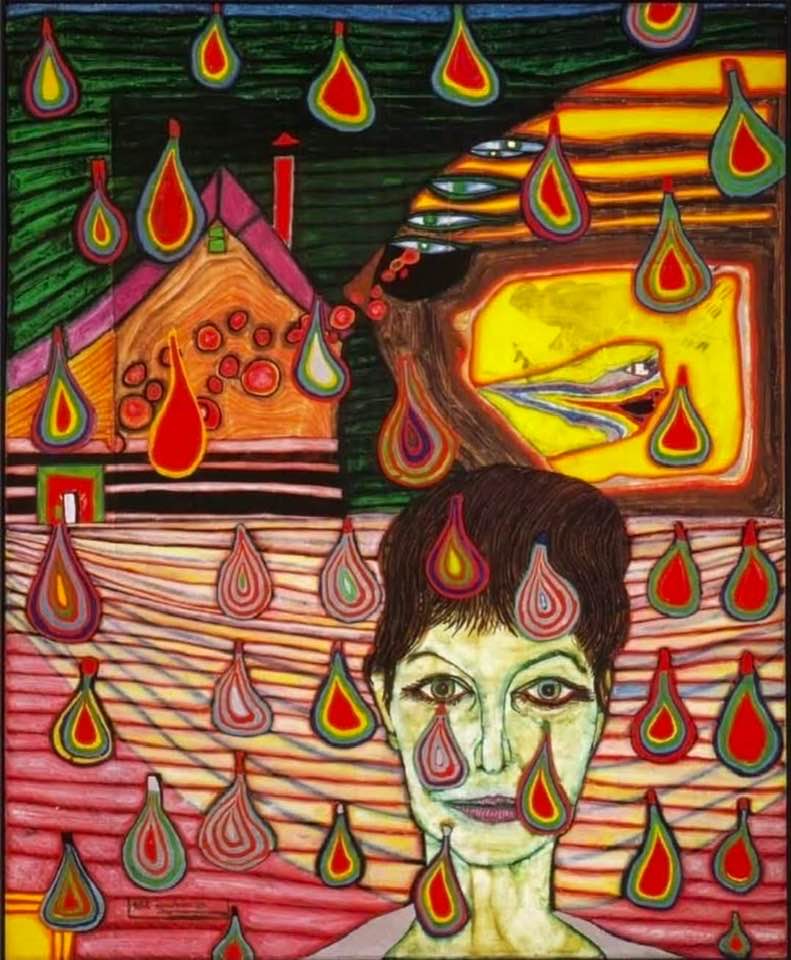 Friedensreich Hundertwasser (Austrian,15 December 1928 – 19