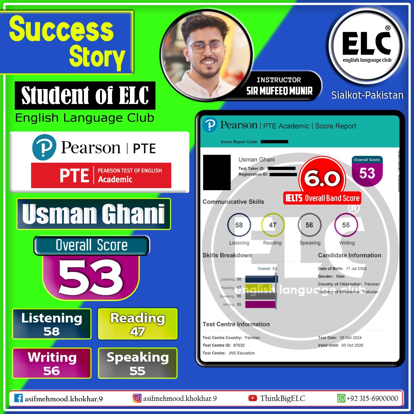 PTE Result ... - ELC - English Language Club - Head Office | Facebook