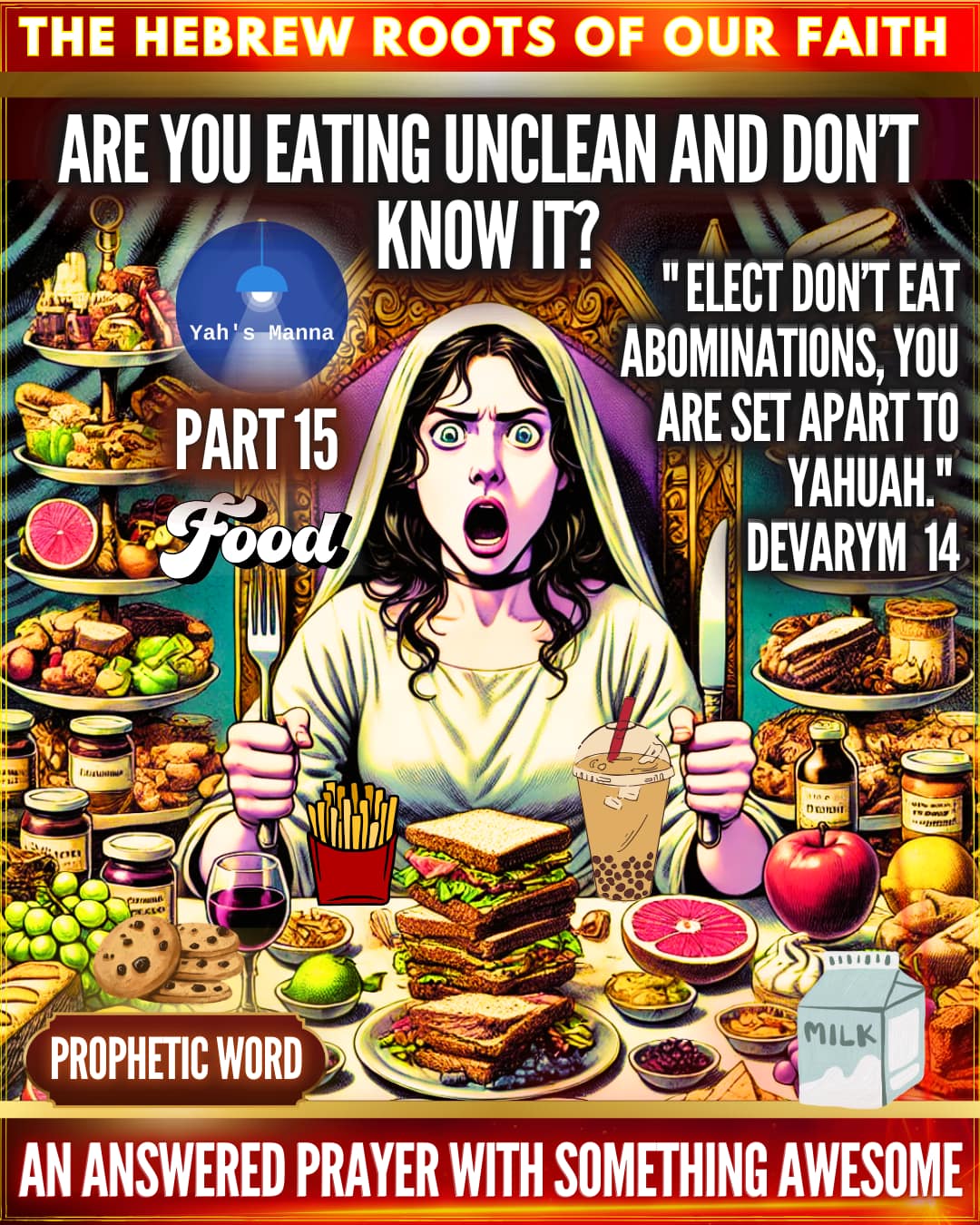 Yah's - 🕎THE HEBREW ROOTS OF OUR FAITH – PART 15 🤔🤔ARE YOU EATING ...
