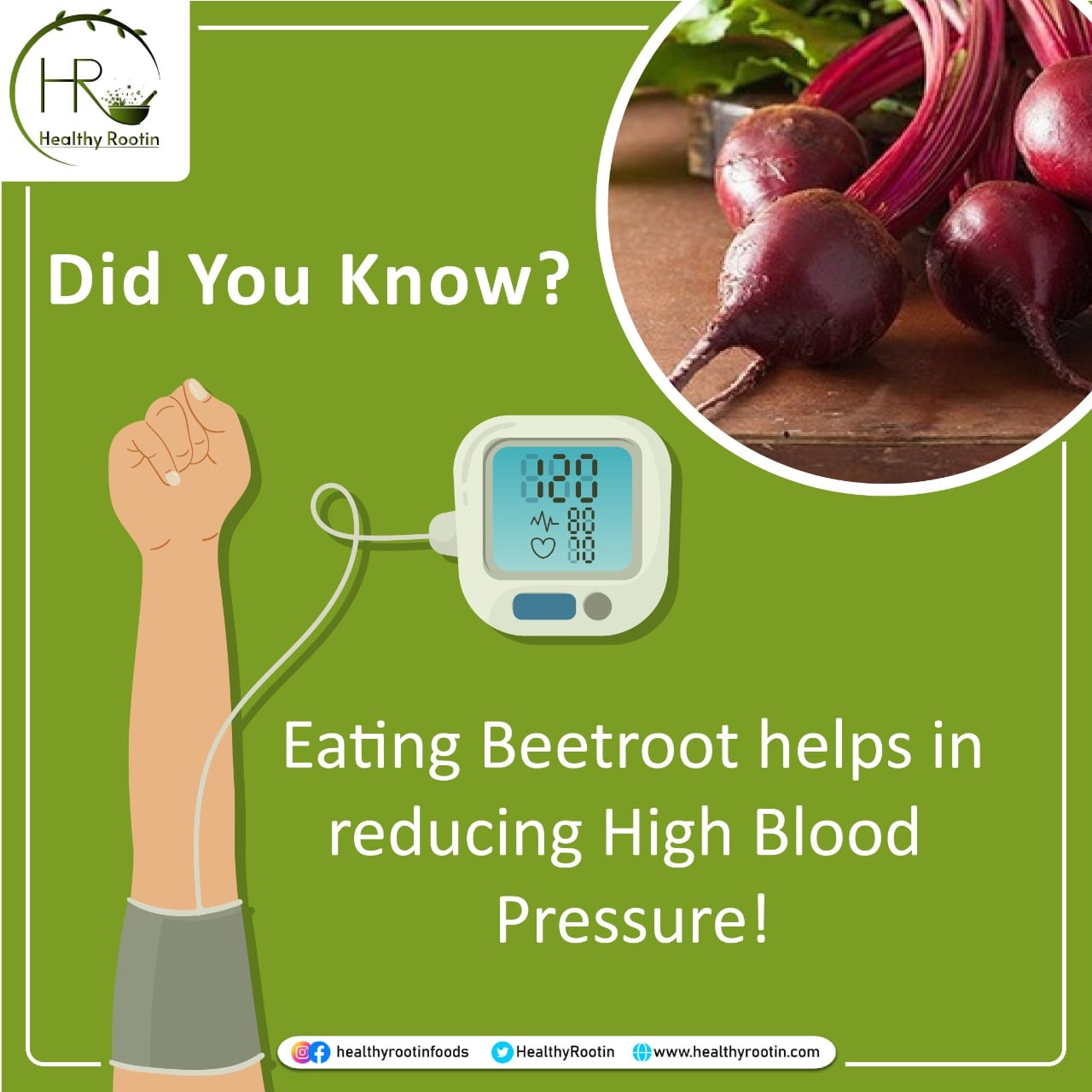 Healthy Rootin - Fact Check Beat your Hypertension with...