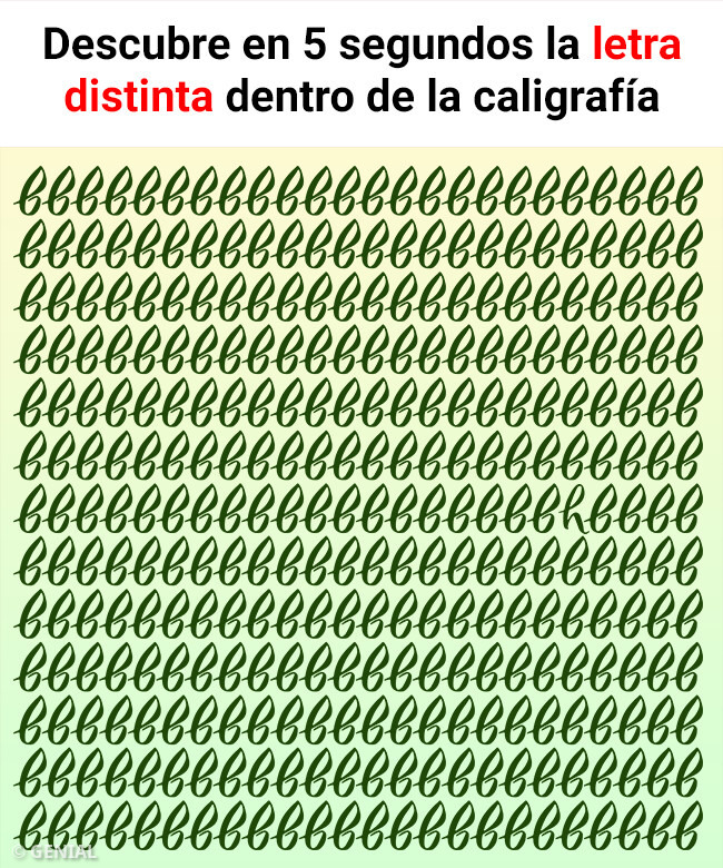 Genial - 🔍 ️ ¡Pon a prueba tu atención con nuestro test de caligrafía ...
