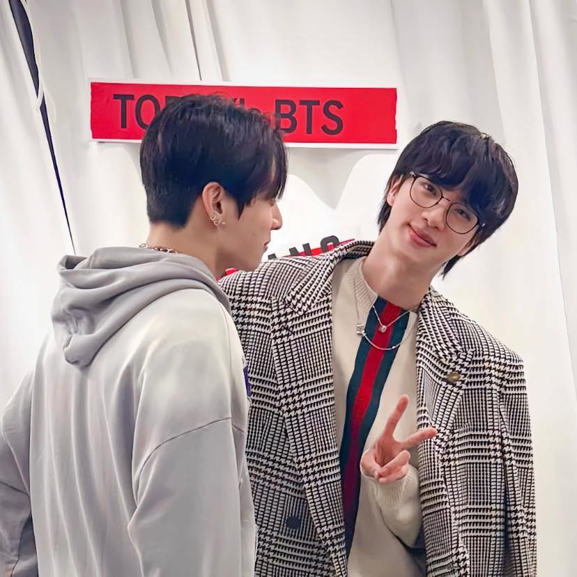 The JIN's Bear Pouch Charm designed by Jin himself🧸 | Hteb Jeong
