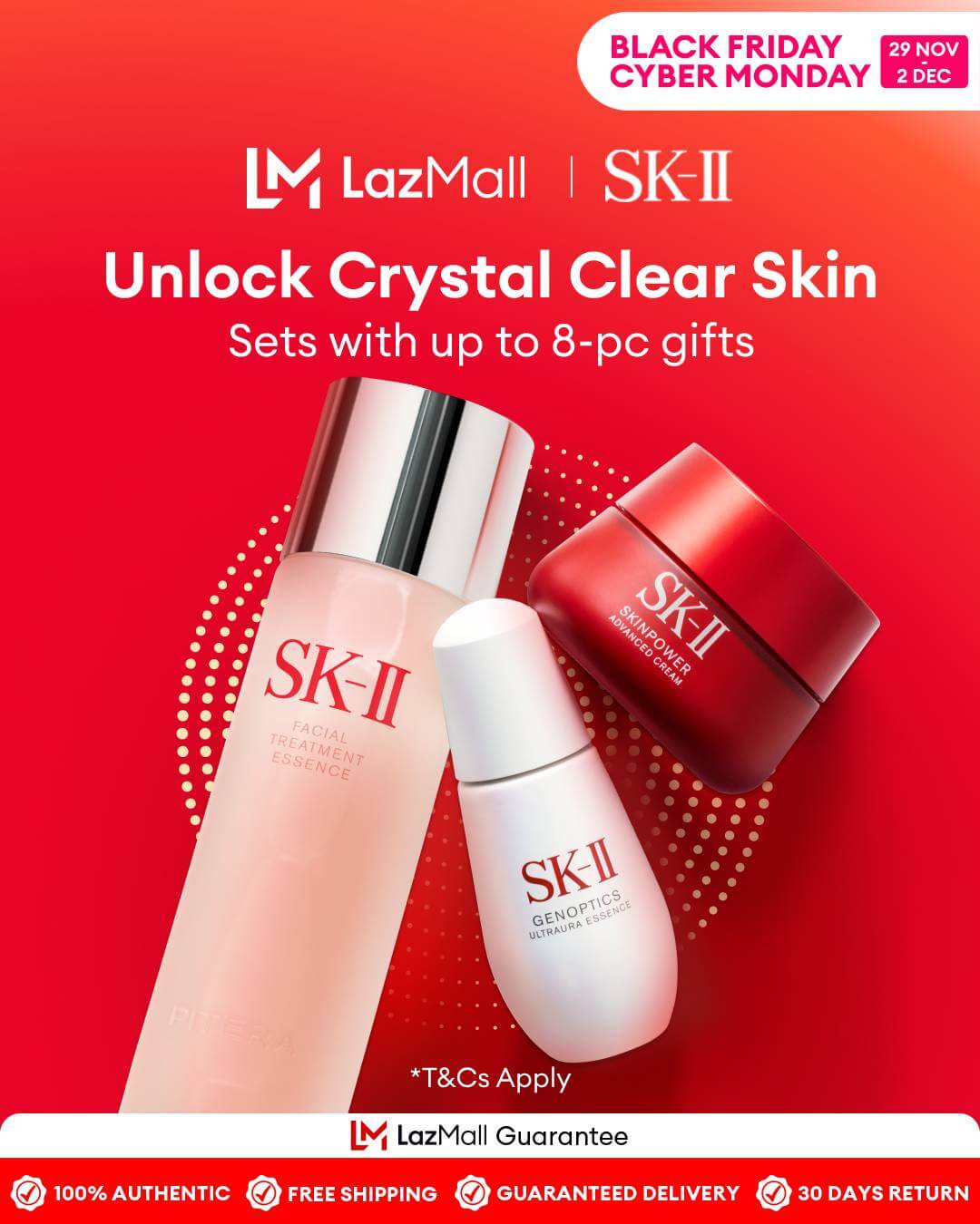 Start Your Journey to Crystal Clear Skin with SK-II 🤍✨ Enjoy