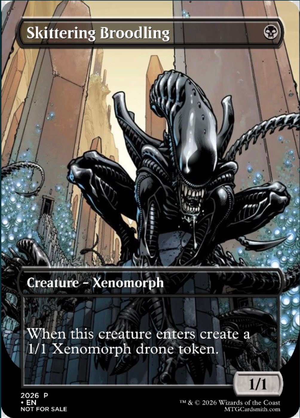 xenomorph mtg cards Alien Commander Deck  Custom 100-Card Proxy Deck  Fan-Made EDH Magic The Gathering Set (Only Card) Toys & Games Custom xenomorph deck for Magic: